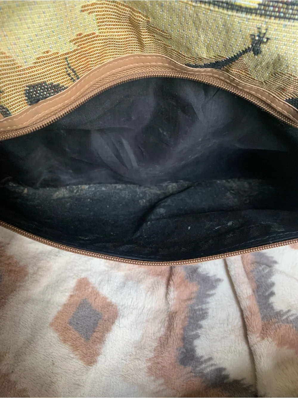 Vintage pioneer large weekender bag